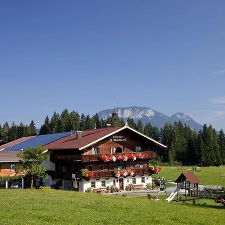 公寓 Urlaub-Am-Bio-Bauernhof-Achrainer-Moosen-Hohe-Salve